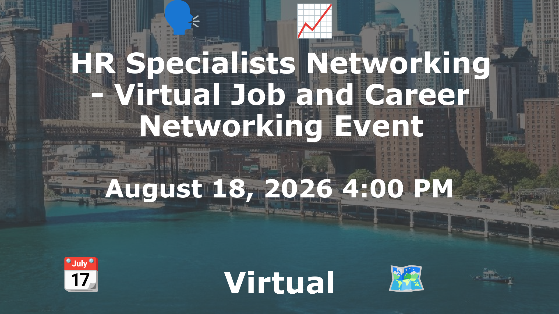 HR Specialists Networking - Virtual Job and Career Networking Event event image